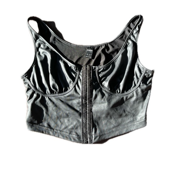 2 for $15 PU corset top - Picture 1 of 4